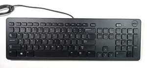 Dell Standard USB Keyboard CN-0GVWNX-71616 Black - Picture 1 of 4