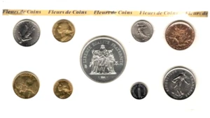elf France 9 pc FDC Set 1976 OGP - Picture 1 of 3