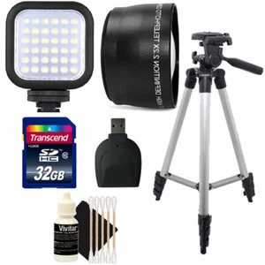 58mm Telephoto Lens Accessory Kit for CANON EOS Rebel T7i T6i Nikon D3500 D5600 - Picture 1 of 7