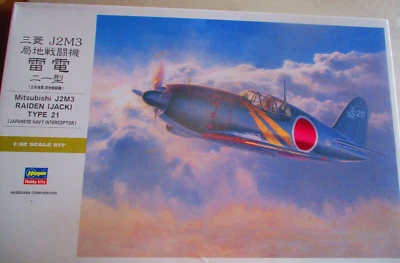 Hasegawa 8882 Mitsubishi J2M3 RAIDEN Jack Tipo 21 1:32 JAPÓN SEGUNDA GUERRA MUNDIAL más listado Foto 1 de 4