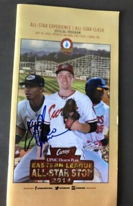 Minnesota Twins COLE JOHNSON autographed 2014 All-Star Program minor leagues