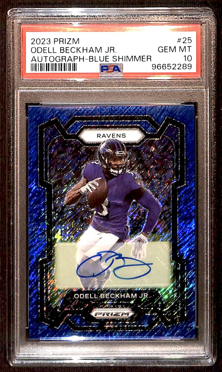 Football Sports Odell Beckham Jr. Autographed Trading Cards | eBay
