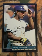 Rickey Henderson cards - pick your favorite...pick a bunch!