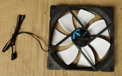 FRACTAL DESIGN DYNAMIC GP-14 140MM 1000RPM 3PIN PC CASE FAN NEW - Image 1 of 4