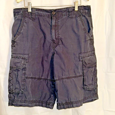 Airwalk Hombres Talla 32 Street Wear Patinador Pantalones Cortos Carga Informal Equipo Desteñido Negro Foto 1 de 4