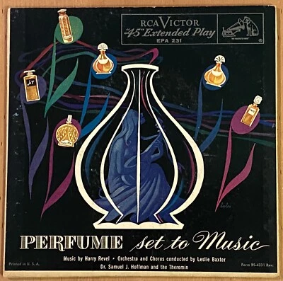 Perfume Set To Music-Harry Revel/Les Baxter RCA Victor 45 7” EP Theremin Exotica - Image 1 of 4