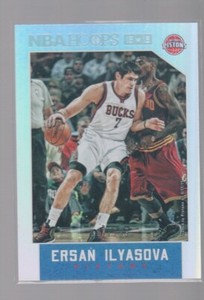 ERSAN ILYASOVA 2015-16 PANINI HOOPS SILVER CARD #1  /299