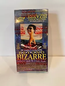 Tarjetas de coleccionista Beyond Bizarre por imágenes de cómic - 1993 - Caja sellada de fábrica - Imagen 1 de 5