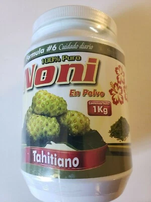 NONI TAHITIANO 100% PURO SUPLEMENTO ALIMENNTICIO 1KG POLVO BEBIDA - Image 1 of 4