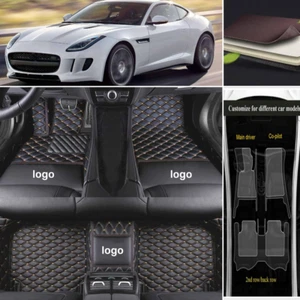 Alfombrillas impermeables forros de lujo para auto Jaguar F-Type 2013-2024 - Imagen 1 de 31