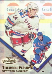 2000-01 Topps Gold Label Hockey Class 1 #60 Theo Fleury