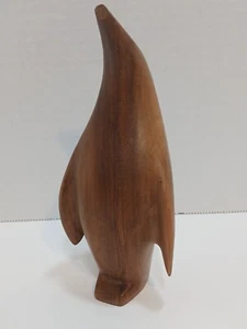 Mid Century Arne Tjomsland Teak Pinguin Skulpturen - Bild 1 von 10