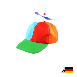 BASEBALLCAP mit PROPELLER verstellbar Basecap Kappe Käppie LGBT Pride hat ABAV