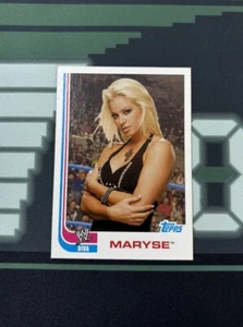 Maryse Rookie Card 2007 Topps Heritage III WWE - RC #68 - The Miz Womens Diva - Bild 1 von 2