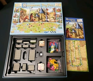 Carcassonne Big Box: 2017 Sixth Edition (Board Game) Z-Man Games family COMPLETE - Picture 1 of 1