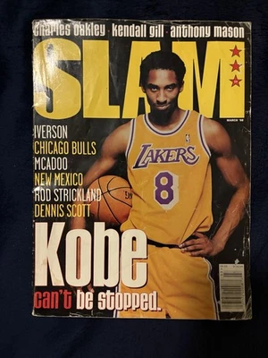 Slam Magazine # 24 3/1998 Kobe Bryant 1st Solo Cover - Image 1 of 3