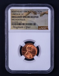 Colección Northeast Error Lincoln 1c Como Nuevo Error Brillante UNC Broadstruck WB115 - Imagen 1 de 2