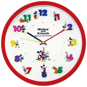 Disney Wall Clock Icon Wall Clock Analog Display Continuous Second Hand Winnie t - Picture 1 of 1