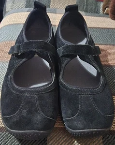 Scarpe Merrell Circuit MJ Midnight Mary Jane nere scamosciate comode slip-on taglia 9  - Foto 1 di 18