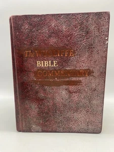 The Wycliffe Bible Commentary 4th Print 1968 Hardcover Book Vintage 1960s - Imagen 1 de 8