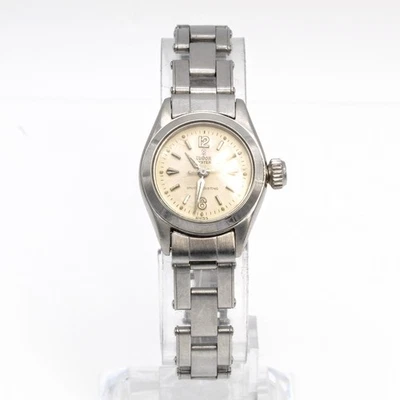 Винтажные женские часы Tudor Oyster с корпусом Rolex и ремешком из нержавеющей стали LW-459 - Изображение 1 из 4