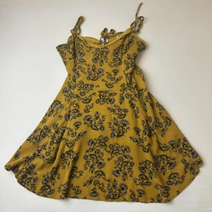 Love Culture Dress Womens Small Floral Sundress Adjustable Straps Boho Cute Summ - Picture 1 of 9