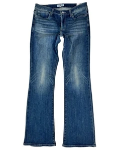 LUCKY BRAND Medium Wash Sweet Mid Rise Bootcut Denim Jeans Women's Size 12/31R - Picture 1 of 24