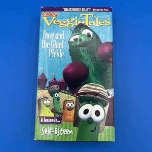 VeggieTales - Dave And The Giant Pickle (VHS, 1998) - Foto 1 di 2