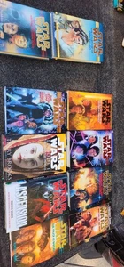  10 Star Wars Hard Cover Books 8 First Editions (1 Is A Library Book)   - Imagen 1 de 6