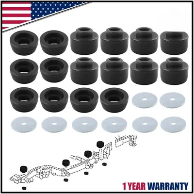 Kit de buje de montaje de cabina de carrocería para Chevy GMC Sierra 1500 2500 99-2014 2x4 4x4 7-141 Foto 1 de 4