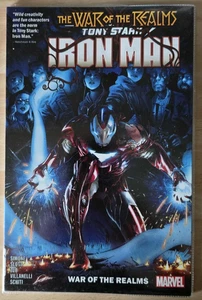 Tony Stark Iron Man The War of the Realms TPB Paperback Ex-Library Graphic Novel - Picture 1 of 4