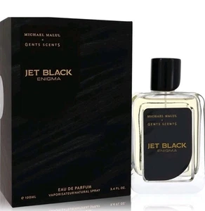Jet Black Enigma by Michael Malul Eau De Parfum Spray 3.4oz/100ml for Men - Picture 1 of 4