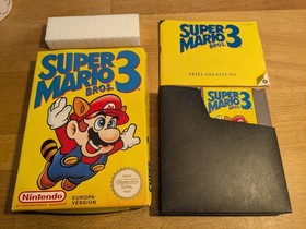 Super Mario Bros 3 Nintendo NES PAL B OVP BOXED CIB #2