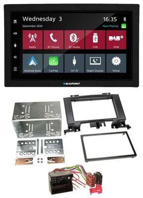Blaupunkt DAB Bluetooth USB MP3 2DIN Autoradio für Mercedes Sprinter W906 ab 06 - Bild 1 von 4