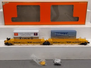 Lionel 6-16975 O Lionel Double Stack Intermodal Cars (Set of 2) EX/Box - Picture 1 of 7