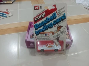Vintage 1982 CORGI MLB Baseball Ford Mustang Cobra Baltimore Orioles, 1/64 - Picture 1 of 3
