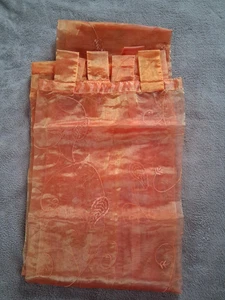 Schlaufenschal, Organza, orange, 130x220cm, Nr. 40 - Bild 1 von 5