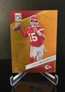 #'ed/399 🔥 PATRICK MAHOMES II SP 2023 Panini Donruss Elite Orange Foil No. 83 - Bild 1 von 2