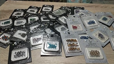 Destash lote de 34 pedrería de cristal Swarovski NUEVOS. MEZCLADO Foto 1 de 4