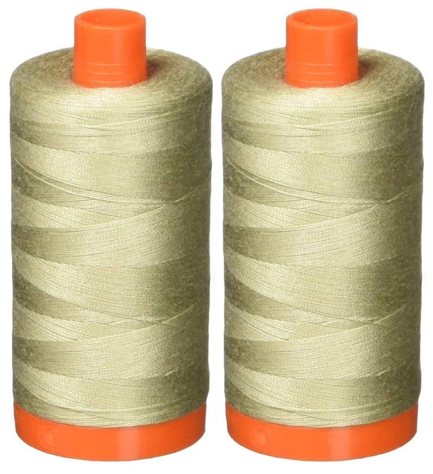 Aurifil (MK50-2324-2pack) Cotton Mako Thread 50wt 1300m MK50 2324 Aurifil#6 - Image 1 of 1