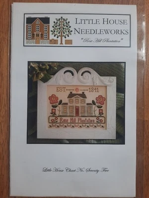 Little House Needleworks Rose Hill Plantation Counted Thread Cross Stitch Patter - Image 1 of 2