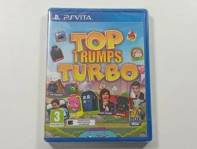 TOP TRUMPS TURBO SONY PLAYSTATION VITA (PSVITA) EURO (NEUF - BRAND NEW) - Photo 1/4