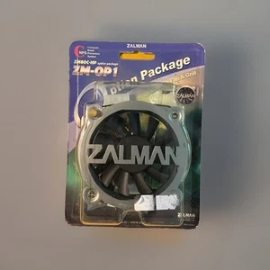 ZALMAN - Slimfan & Grill, 80mm Gehäuselüfter Neu! - Photo 1/2
