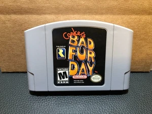 CONKER'S BAD FUR DAY N64 SPIEL SUPER SAUBER SAMMLERQUALITÄT - Bild 1 von 6