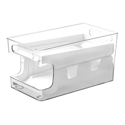  Fridge Organizer Bins Egg Storage Container Containers for Refrigerator - Image 1 of 4