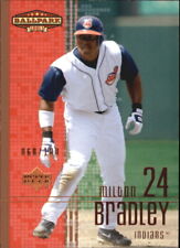 2002 Upper Deck Ballpark Idols Bronze Baseball Card #31 Milton Bradley /100
