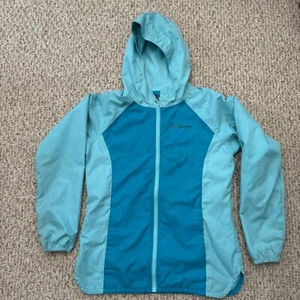 Columbia Jacket Girls Endless Explorer Microfleece Lined L (14/16) Blue Hiking - Picture 1 of 10