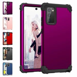 Screen Protector+Armor Hybrid Phone Case Cover Fr Samsung Note 20 Ultra/Note 20 - Picture 1 of 11