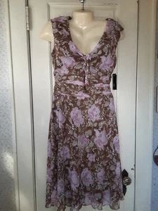 AGB Woman's Lined Dress Size 6 NEW WITH TAGS - Picture 1 of 4