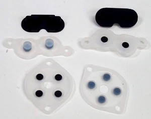 2 Sets Nintendo NES Gummi Knopf Kontakt Pads Neu Leitfähig Controller Pads - Bild 1 von 2